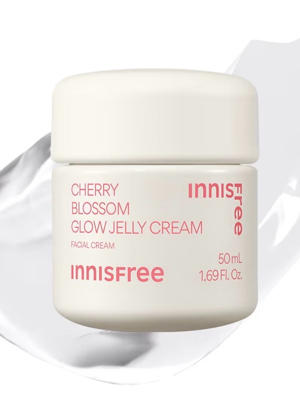 Innisfree Cherry Blossom Glow Jelly Cream — White & Pink